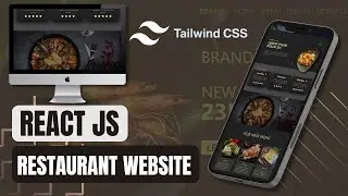 Tailwind CSS Tutorial Responsive food/Restaurant Design! ReactJs!