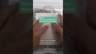 Hot foil easy tutorial