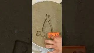 Metal Casting EP 23 /molding/ Experiment l metal casting #shorts #viral  #shortsvideo #satisfying