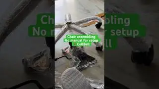 Best chair for office 🏢 || *CELLBELL* office chair setup #chair #office #wfh #setup #youtubeshorts