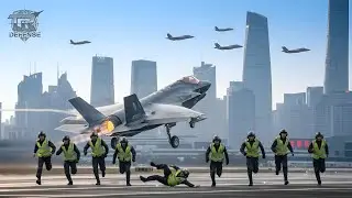 China on Edge! Dozens of U.S. F-35 Stealth Jets Lock on Secret Targets, Situation Escalates Rapidly