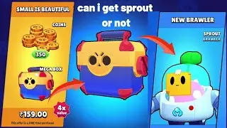 Can i get sprout or not from purchased Mega Box || Brawl Stars