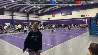 Charge 13 American vs FSJ 13 National, 2026-01-31, Day 1, Match 2, 1st Set