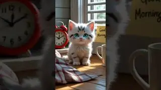 🇺🇲 Good Morning America! This Happy Kitten Just Made Our Day Brighter!