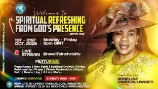 New Life in Christ TV is live. Healing || Deliverane || Divine Restoration Service. Lets Us Pray