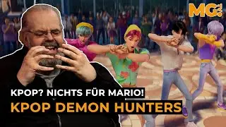 Mario despairs over Netflix mega-hit K-POP DEMON HUNTERS 😄 😁