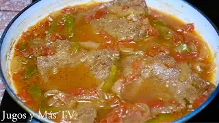 Delicioso Bistec Entomatado y Saludable
