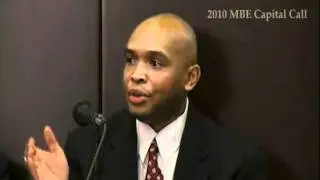 Small Business Financing Trends - 2010 MBE Capital Call Trailer 2 (VHCDC)