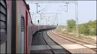 20496 Hadapsar - Jodhpur SF Express at Luni Jn 