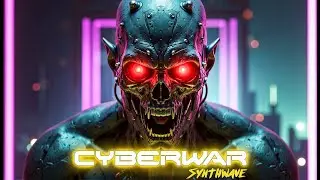 CYBER WAR: Demonia 💀 | Aggressive Synthwave Mix (Cybernetic Retrowave)