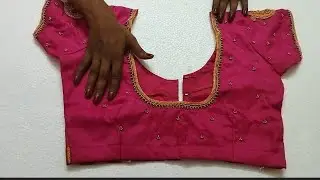 Subscriber aari work blouse / Aari work blouse designs / Creative Aari Works / 2021