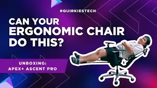Can your ERGONOMIC CHAIR do this? Unboxing APEX+ ascent pro chair