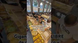 Gigante y NUEVO buffet libre de carne, mariscos y sushi 🍣 en Barcelona | Teppan Buey BCN