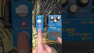 BOSS Blues Driver BD-2 vs MOOER Blues Mood: BRIGHT and FAT modes on rhythm guitar.