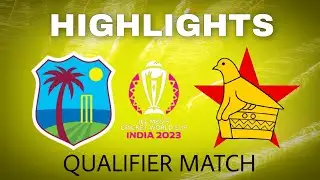Wi Vs Zim Highlights | World Cup 2023 Qualifier Highlights | West Indies vs Zimbabwe Highlights 2023