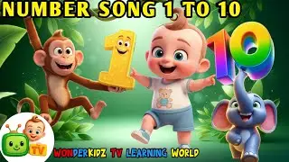 Numbers Song 1 to 10 for Kids | Learn Counting with Fun Music