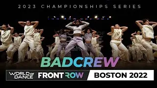 BADCREW | 1st Place Team | Winner Circle | World of Dance Boston 2022 | #WODBOS22