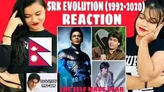 SHAH RUKH KHAN EVOLUTION (1992-2019) | Reaction | Glam Girls | SRK Reaction