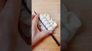 🌈 Home made dough pastry shape and art 🍩 part-792