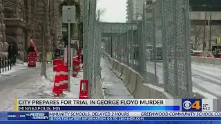 Minneapolis prepares for trial in George Floyd's death