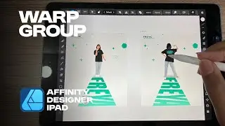 Warp Group di Affinity Designer iPad! Tutorial ala Dwiisme