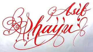 Shaiju Asif Name Signature Calligraphy Status | #moderncalligraphy #cursive #YearofYou #shaiju