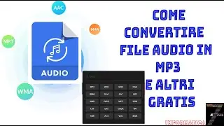 Come convertire file audio in mp3 e altri GRATIS