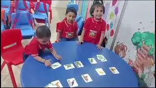 Matching Flash Cards 👆👌👏 @AeroKidsInternationalPreSchool