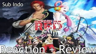 One Piece Film: RED Sub Indo FULL Movie | REACTION INDONESIA
