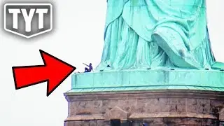 Hero Scales Statue Of Liberty For AMAZING Reason