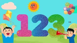 Counting Fun ! Counting 1 to 10 with Friends| 123 Poem | Color Crew kids