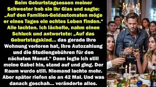 Sie verspotteten mich beim Dinner – also enthüllte ich ihr Geheimnis vor allen. Dann ging ich.