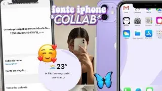 Como ter a Fonte do IPHONE no ANDROID 2021! (Sem zfont) 💫collab