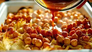 No One Believes Cabbage Can Be This Delicious🔥| Easy Chickpea Dinner