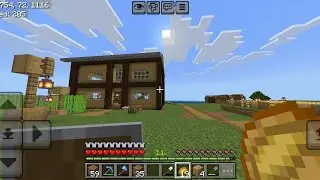 Minecraft Survival series episode 21. I can shift villagers in new trading hall.