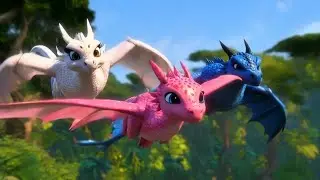 A naughty dragon's trap | Lily the pink dragon story