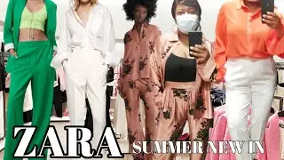 ZARA HAUL NEW IN STORE TRY ON SUMMER  2022