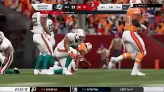Week 12 Mia vs Tb