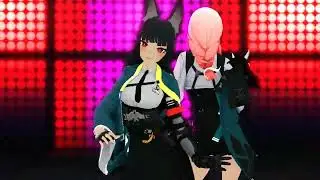 Miyabi & Yanagi Terminal Rangers 【Zenless Zone Zero MMD】 #zenlesszonezero #miyabi #yanagi 