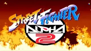 Street fighter Alpha 2 gameplay zerando com AKUMA 