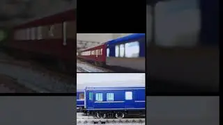 1 JR東日本 夢空間 24系24型金帯 EF81形北斗星色牽引 JR EAST &ldquo;Yumekukan&rdquo; EF81 Hokutosei color + Series 24 ＃train