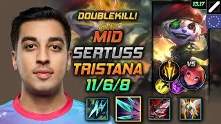Tristana Mid Build Sertuss Navori Quickblades Lethal Tempo - LOL EUW Challenger Patch 13.17