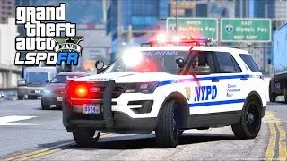 Погоня за мусоровозом дорожного патруля в GTA 5!!