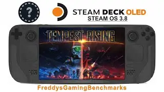 Tempest Rising on Steam Deck OLED with Steam OS 3.8