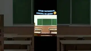 когда пытаешься списать на уроке🥲