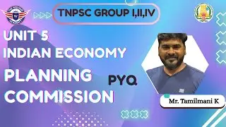 Unit-5/#PLANNING COMMISSION/#Indian Economy#tnpsc#Group-1#Group-4