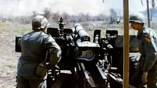 Korea 1/21st Field Artillery Regiment 1st Cavalry Division 1965 Live Fire Range US Army