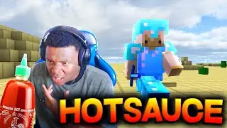 So, I had to Drink Sriracha everytime I died on Minecraft HCF... *Part 1*