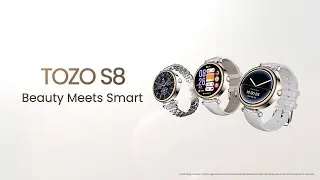 TOZO S8:Ultimate Functionality & Stylish Design #tozo #tech #smartwatch #tozos8