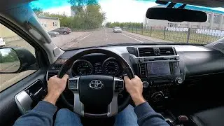 2015 Toyota Land Cruiser Prado 4.0L POV TEST DRIVE